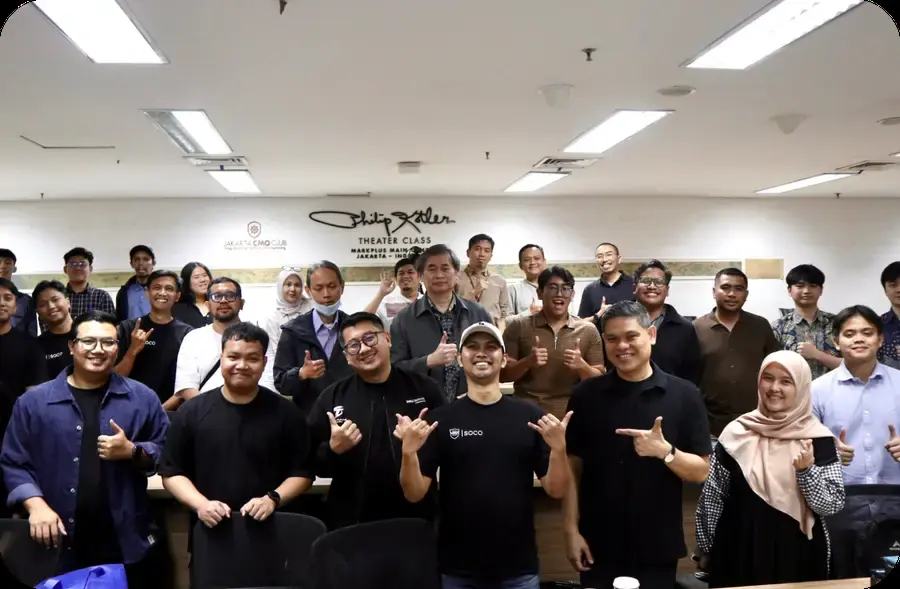 Kelas MBA participants at Philip Kotler Theater